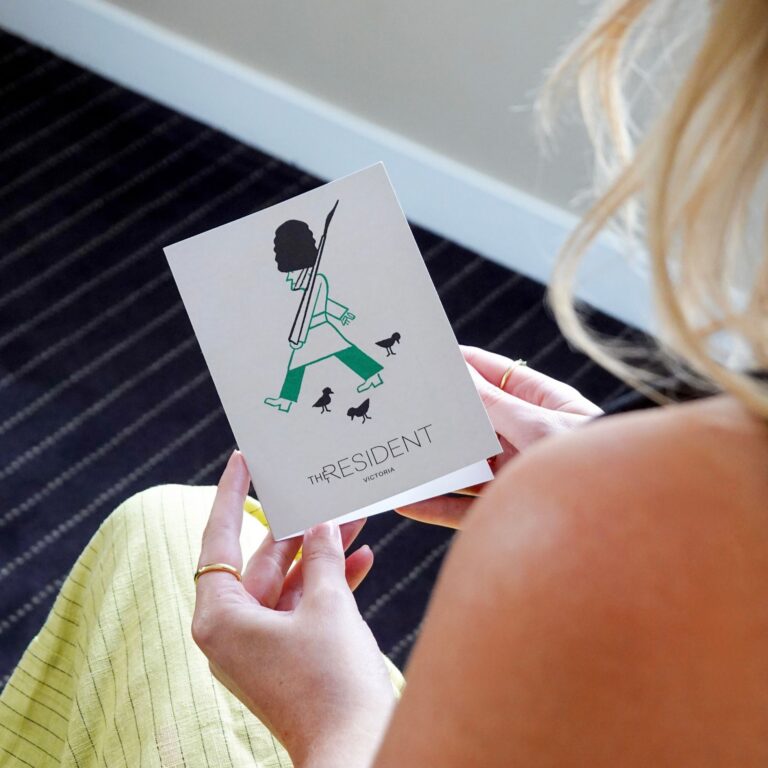 The Sirius Group Brand Management - The Resident Welcome Card