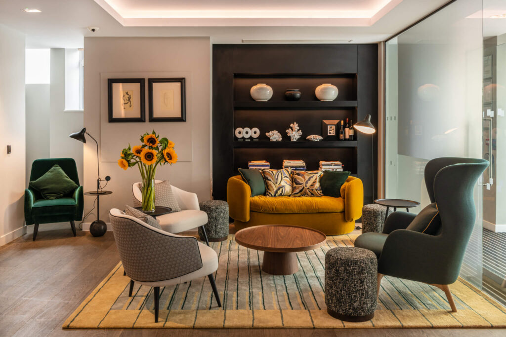 The Resident Victoria's stylish lounge